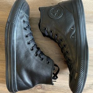 Converse All Star Leather High-Top Sneakers